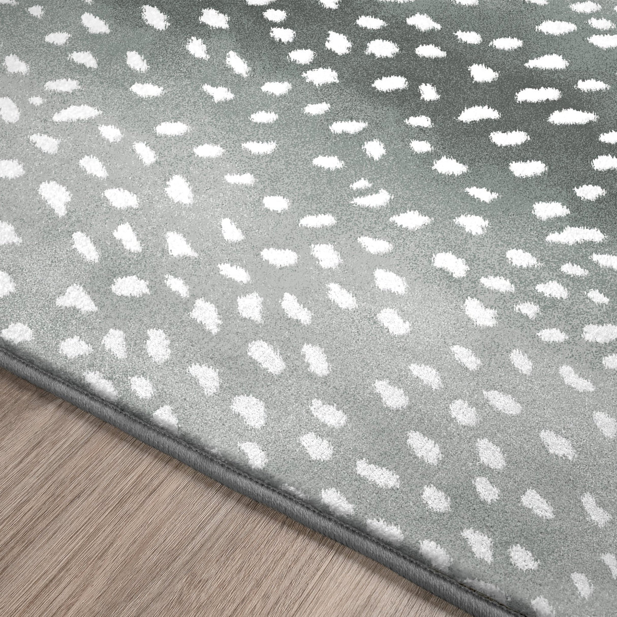 Dalyn Akina AK3 Flannel Rug finished edge detail