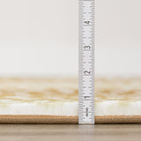 Dalyn Akina AK3 Gold Rug pile height detail