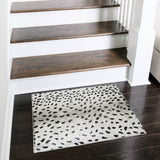 Dalyn Akina AK3 Ivory Rug shown in a room