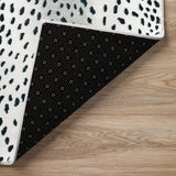 Dalyn Akina AK3 Ivory Rug backing detail
