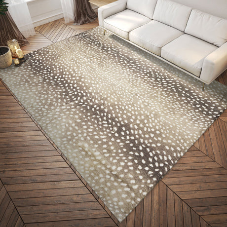 Dalyn Akina AK3 Stone Rug shown in a room
