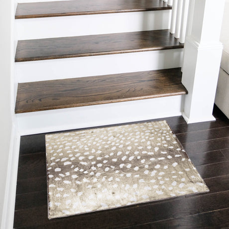 Dalyn Akina AK3 Stone Rug shown in a room