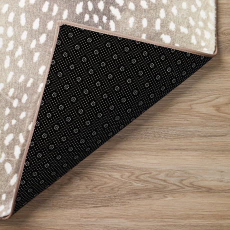 Dalyn Akina AK3 Stone Rug backing detail