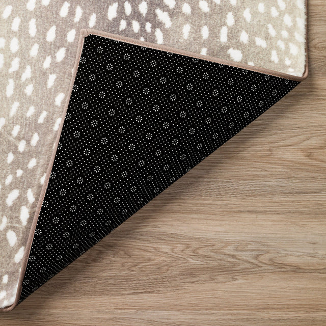 Dalyn Akina AK3 Stone Rug backing detail