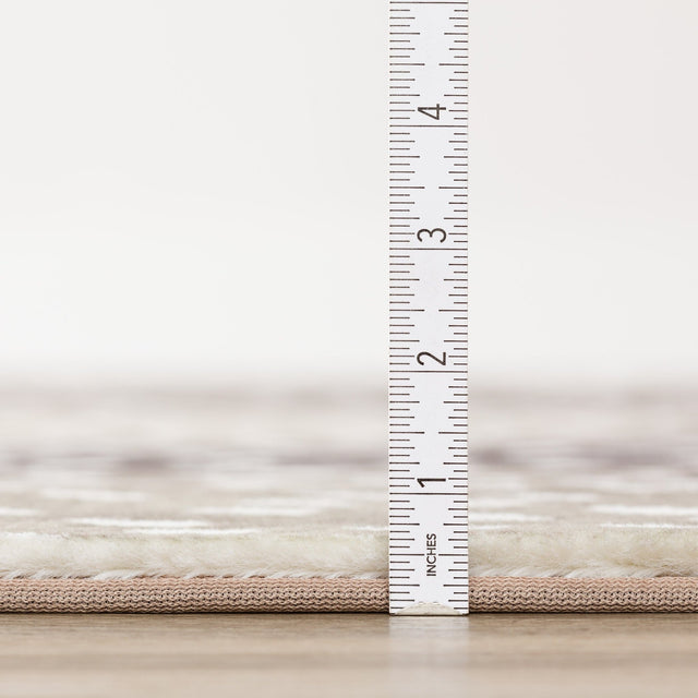 Dalyn Akina AK3 Stone Rug pile height detail