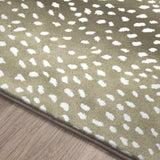 Dalyn Akina AK3 Stone Rug finished edge detail