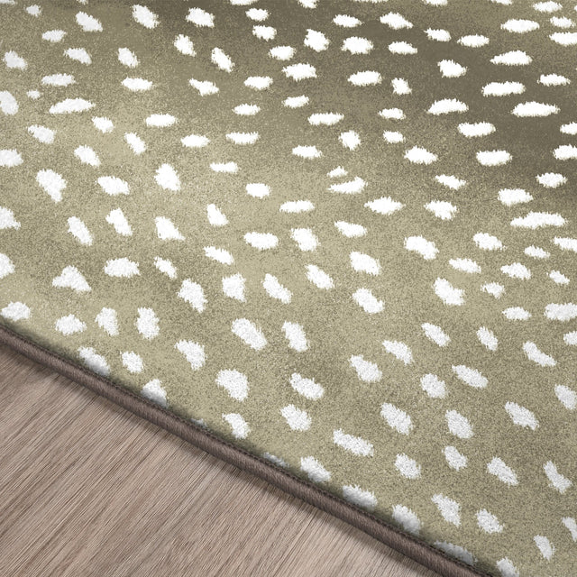 Dalyn Akina AK3 Stone Rug finished edge detail