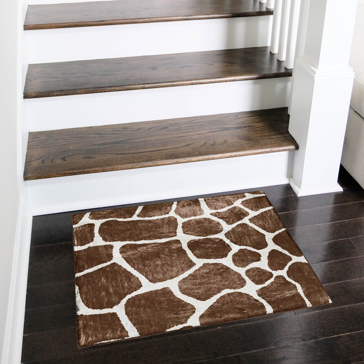 Dalyn Akina AK4 Chocolate Rug shown in a room