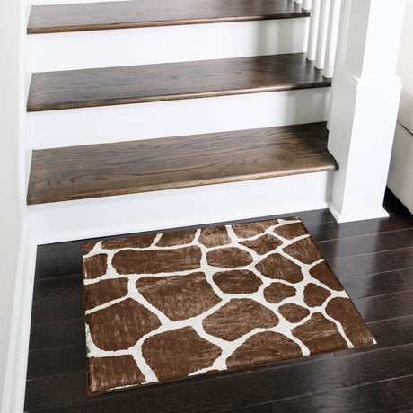 Dalyn Akina AK4 Chocolate Rug shown in a room