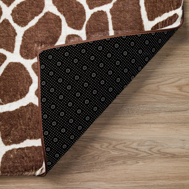 Dalyn Akina AK4 Chocolate Rug backing detail