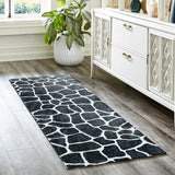 Dalyn Akina AK4 Midnight Rug shown in a room
