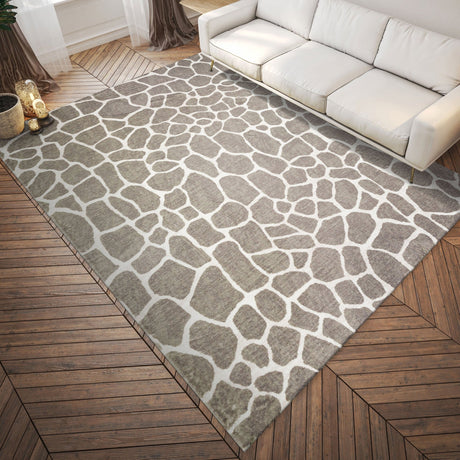 Dalyn Akina AK4 Stone Rug shown in a room