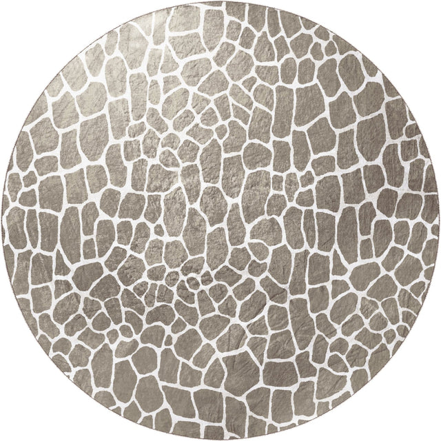 Dalyn Akina AK4 Stone Rug round rug