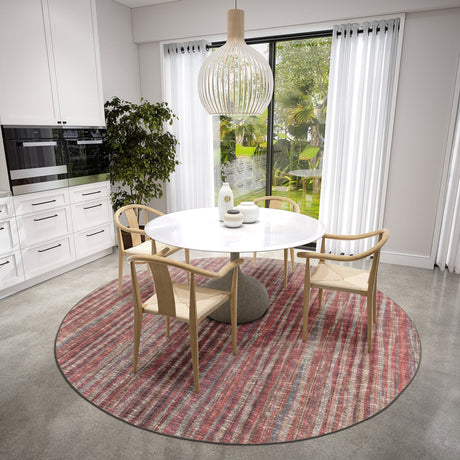 Dalyn Amador AA1 Blush Rug shown in a room
