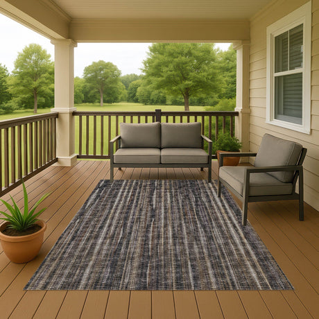 Dalyn Amador AA1 Fudge Rug outdoor lifestyle image