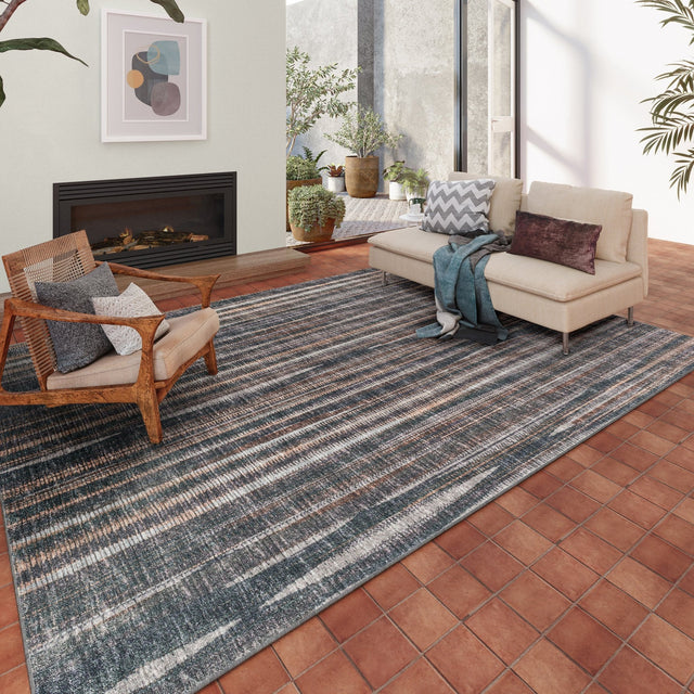 Dalyn Amador AA1 Fudge Rug shown in a room