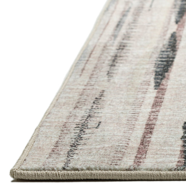 Dalyn Amador AA1 Ivory Rug finished edge detail