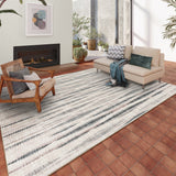 Dalyn Amador AA1 Ivory Rug shown in a room