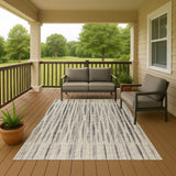 Dalyn Amador AA1 Ivory Rug outdoor lifestyle image