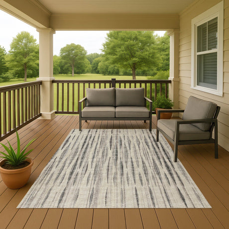 Dalyn Amador AA1 Ivory Rug outdoor lifestyle image