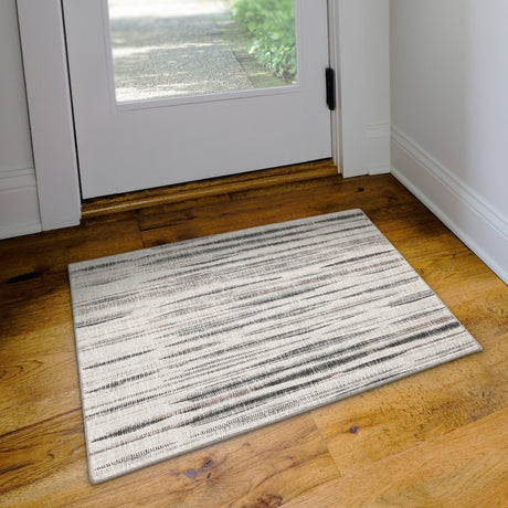 Dalyn Amador AA1 Ivory Rug shown in a room