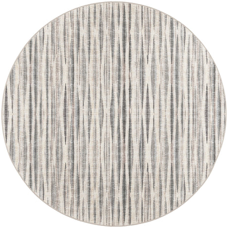 Dalyn Amador AA1 Ivory Rug round rug