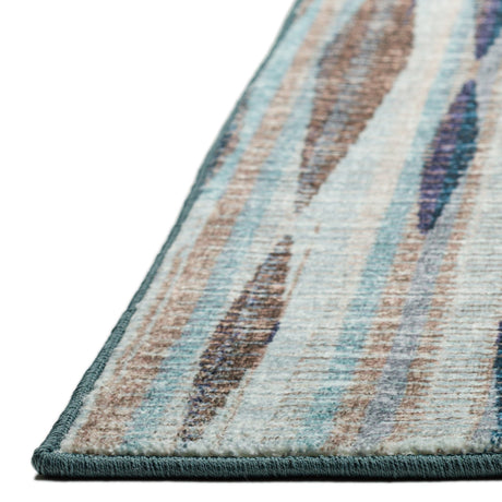 Dalyn Amador AA1 Mist Rug finished edge detail