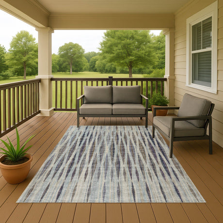 Dalyn Amador AA1 Mist Rug outdoor lifestyle image