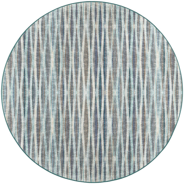 Dalyn Amador AA1 Mist Rug round rug