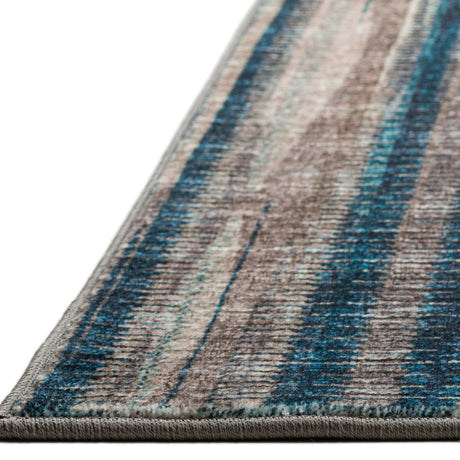 Dalyn Amador AA1 Mushroom Rug finished edge detail