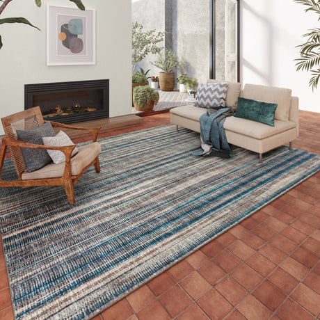 Dalyn Amador AA1 Mushroom Rug shown in a room