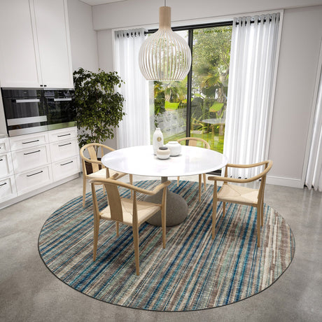 Dalyn Amador AA1 Mushroom Rug shown in a room