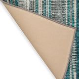 Dalyn Amador AA1 Teal Rug backing detail