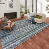 Dalyn Amador AA1 Violet Rug shown in a room