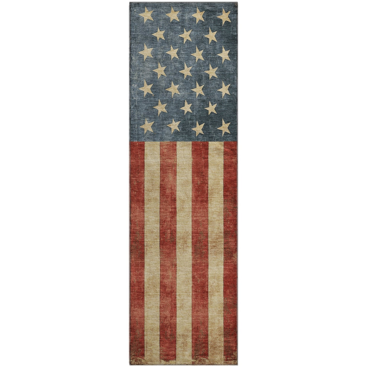 Dalyn Americana AM1 Red Rug runner rug