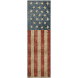 Dalyn Americana AM1 Red Rug runner rug