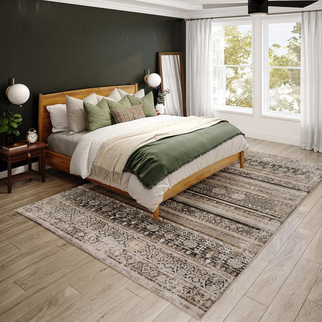 Dalyn Antalya Ay1 Taupe Rug.