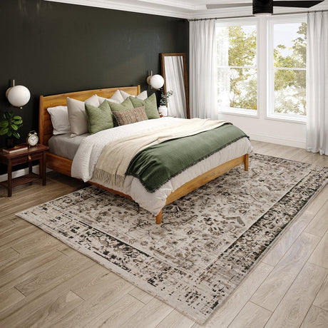 Dalyn Antalya Ay4 Silver Rug.