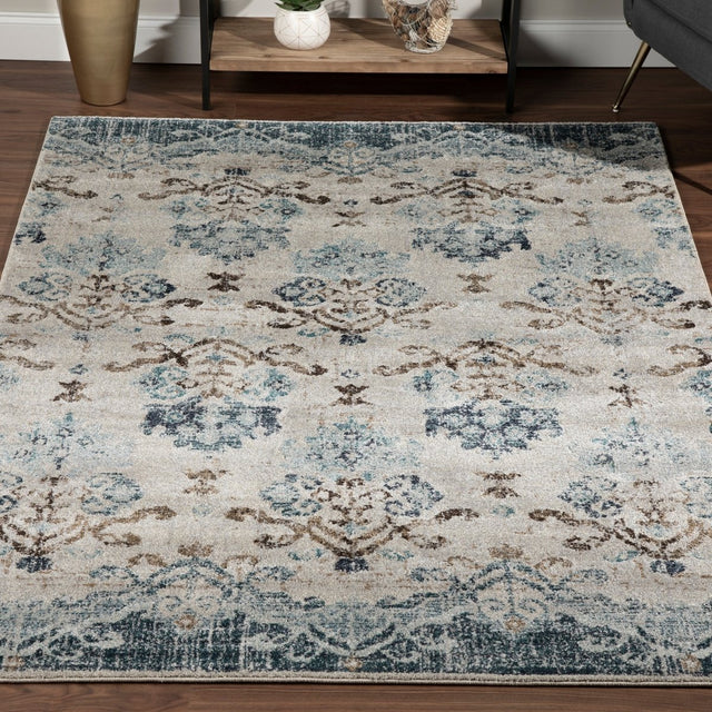 Dalyn Antigua An11 Blue Rug.