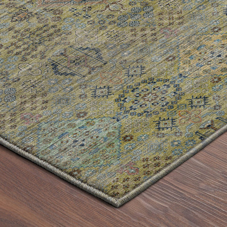 Dalyn Aristo AR1 Aloe Rug corner detail