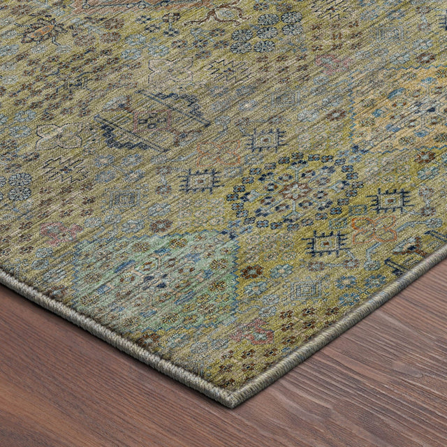 Dalyn Aristo AR1 Aloe Rug corner detail