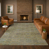 Dalyn Aristo AR1 Aloe Rug shown in a room