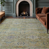 Dalyn Aristo AR1 Aloe Rug shown in a room