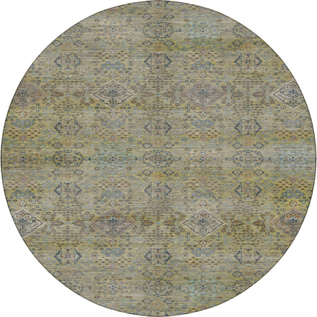 Dalyn Aristo AR1 Aloe Rug round rug