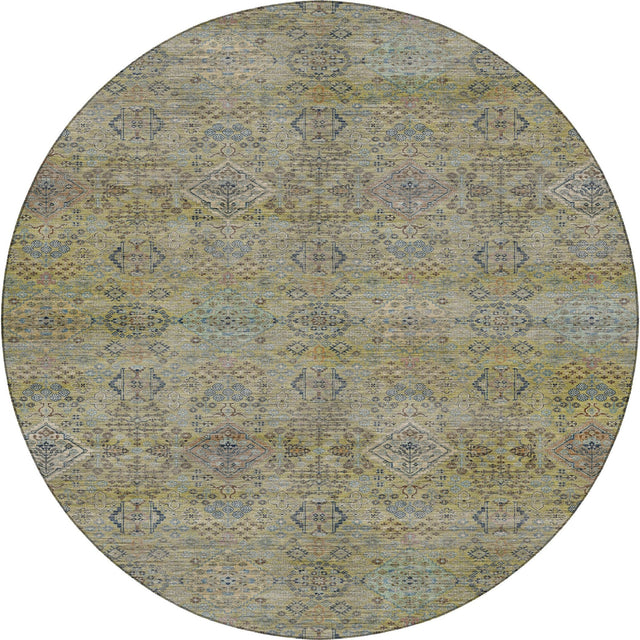 Dalyn Aristo AR1 Aloe Rug round rug