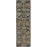 Dalyn Aristo AR1 Black Rug runner rug