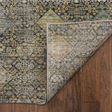 Dalyn Aristo AR1 Black Rug backing detail