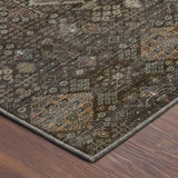 Dalyn Aristo AR1 Chocolate Rug corner detail
