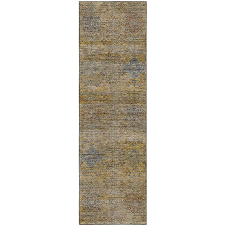 Dalyn Aristo AR1 Gold Rug runner rug