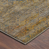 Dalyn Aristo AR1 Gold Rug corner detail